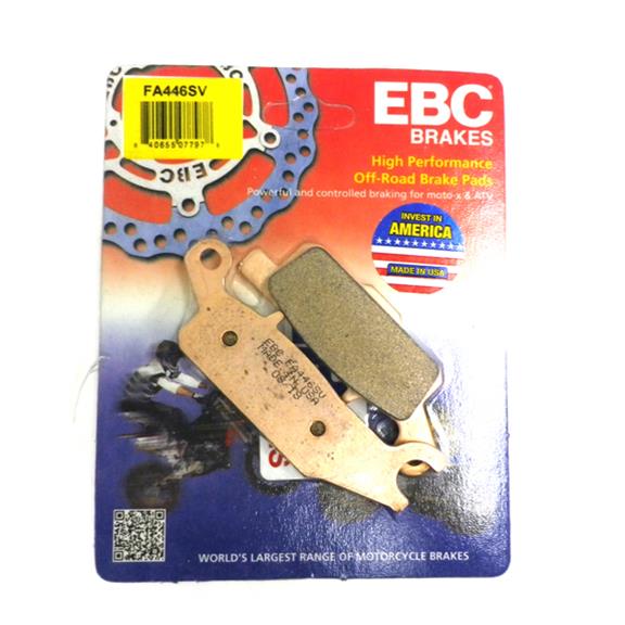 EBC Brakes Motorcycle FA446SV EBC SV Series ATV Brake Pads Summit Racing
