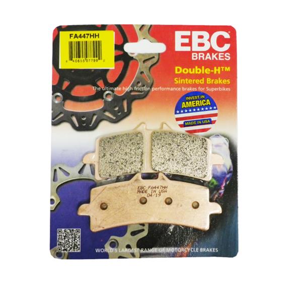 EBC Brakes Motorcycle FA447HH EBC Double-H Brake Pads | Summit Racing