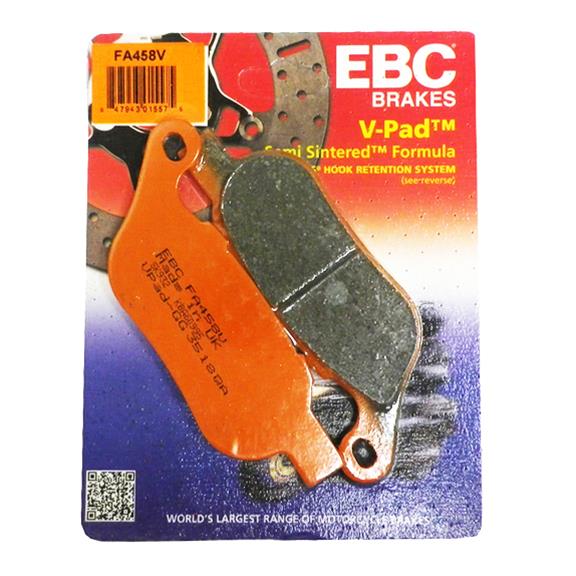 EBC Brakes Motorcycle FA458V EBC SemiSintered V Brake Pads Summit Racing