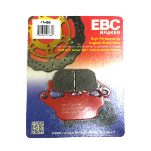 EBC Brakes Motorcycle FA496 EBC Organic Brake Pads | Summit Racing