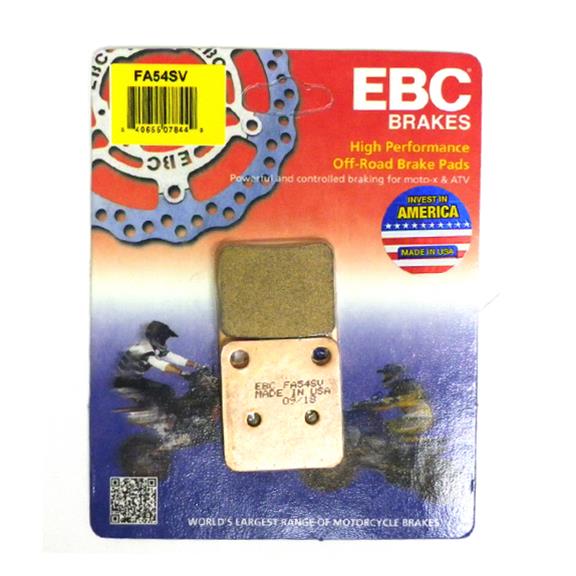 EBC Brakes Motorcycle FA54SV EBC SV Series ATV Brake Pads Summit Racing