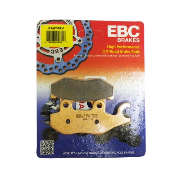 EBC Brakes Motorcycle FA675SV EBC SV Series ATV Brake Pads Summit Racing