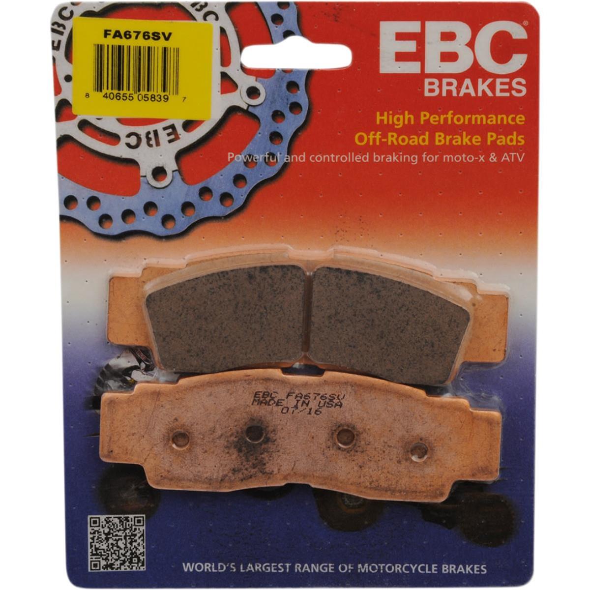 EBC Brakes Motorcycle FA676SV EBC SV Series ATV Brake Pads | Summit Racing