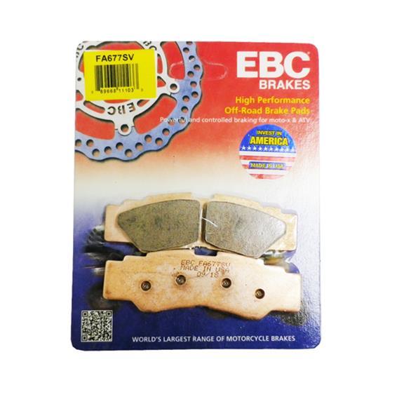 EBC Brakes Motorcycle FA677SV EBC SV Series ATV Brake Pads Summit Racing