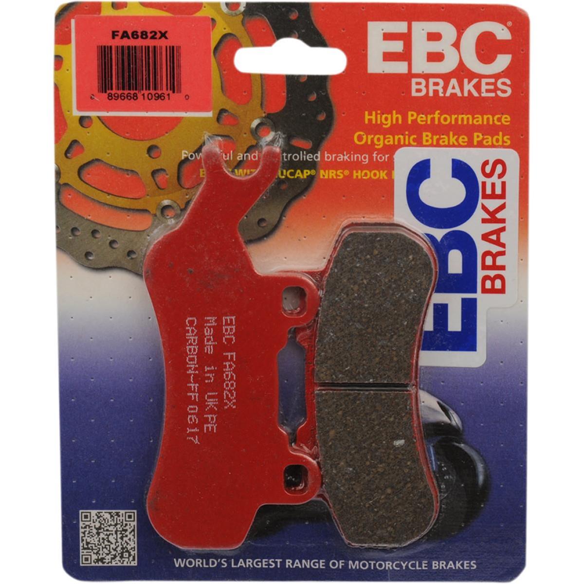EBC Brakes Motorcycle FA682X EBC X Series MotoX Brake Pads Summit Racing