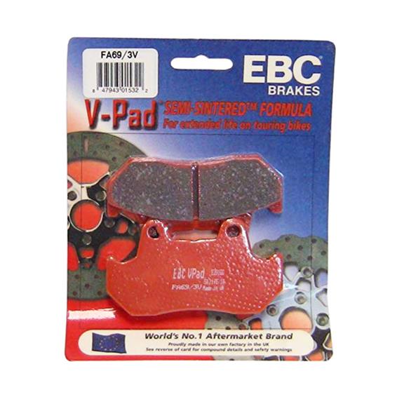 EBC 1987 Honda VF 700 C Magna Front Left/Right Semi-Sintered V Brake Pads thumbnail 2