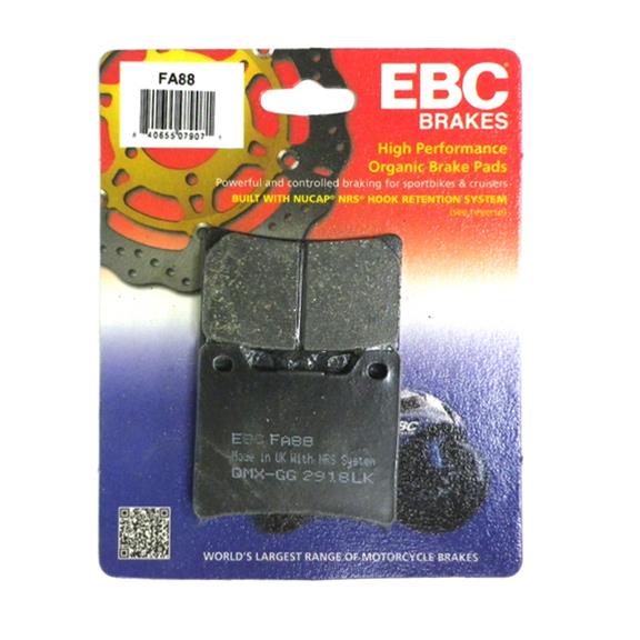 EBC 88-89 Yamaha FZR 400 Front Left/Right FA-SFA-X Brake Pads thumbnail 2