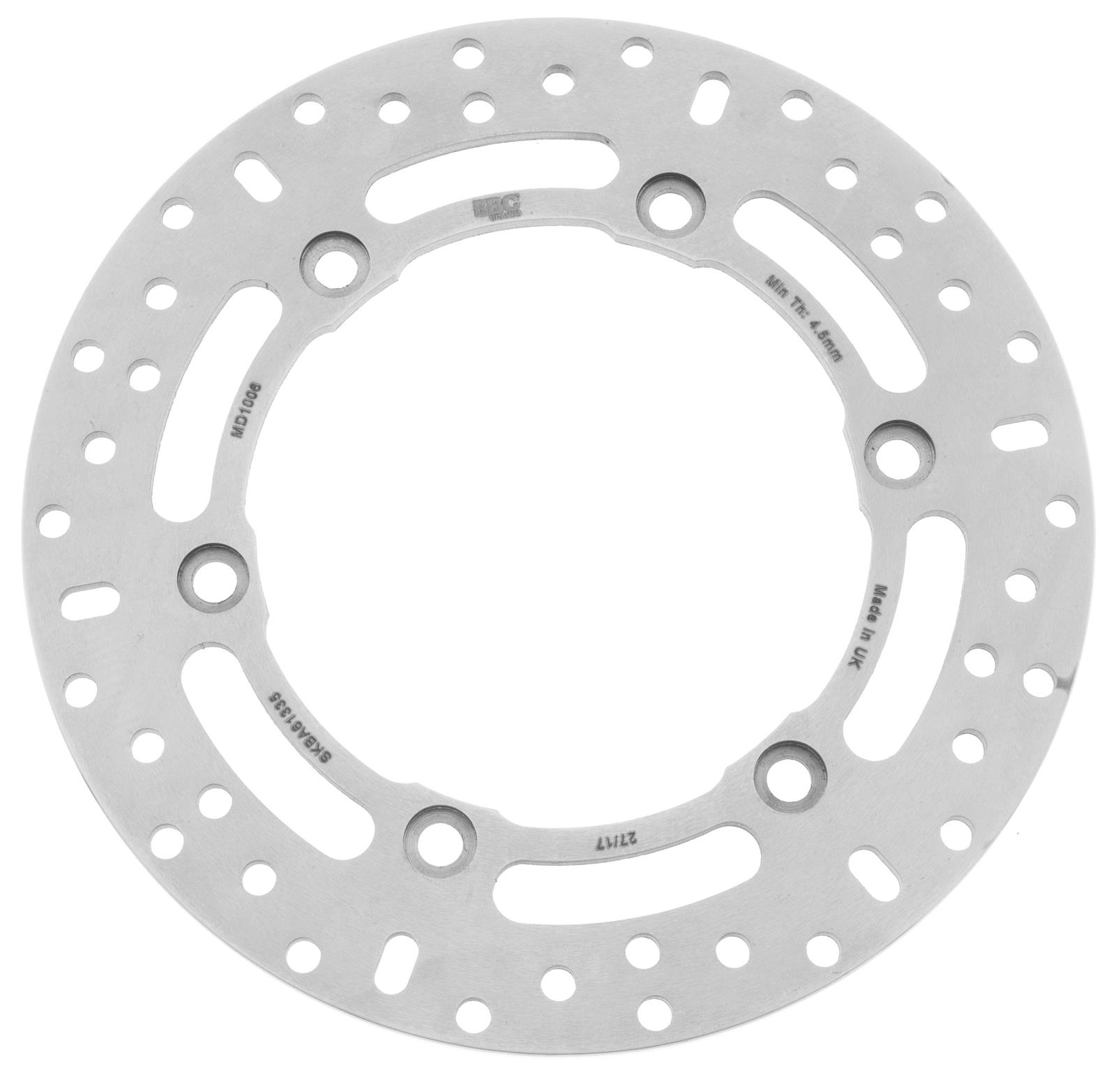 EBC Brakes Motorcycle MD1006 EBC Street Replacement Brake Rotors | Summit  Racing