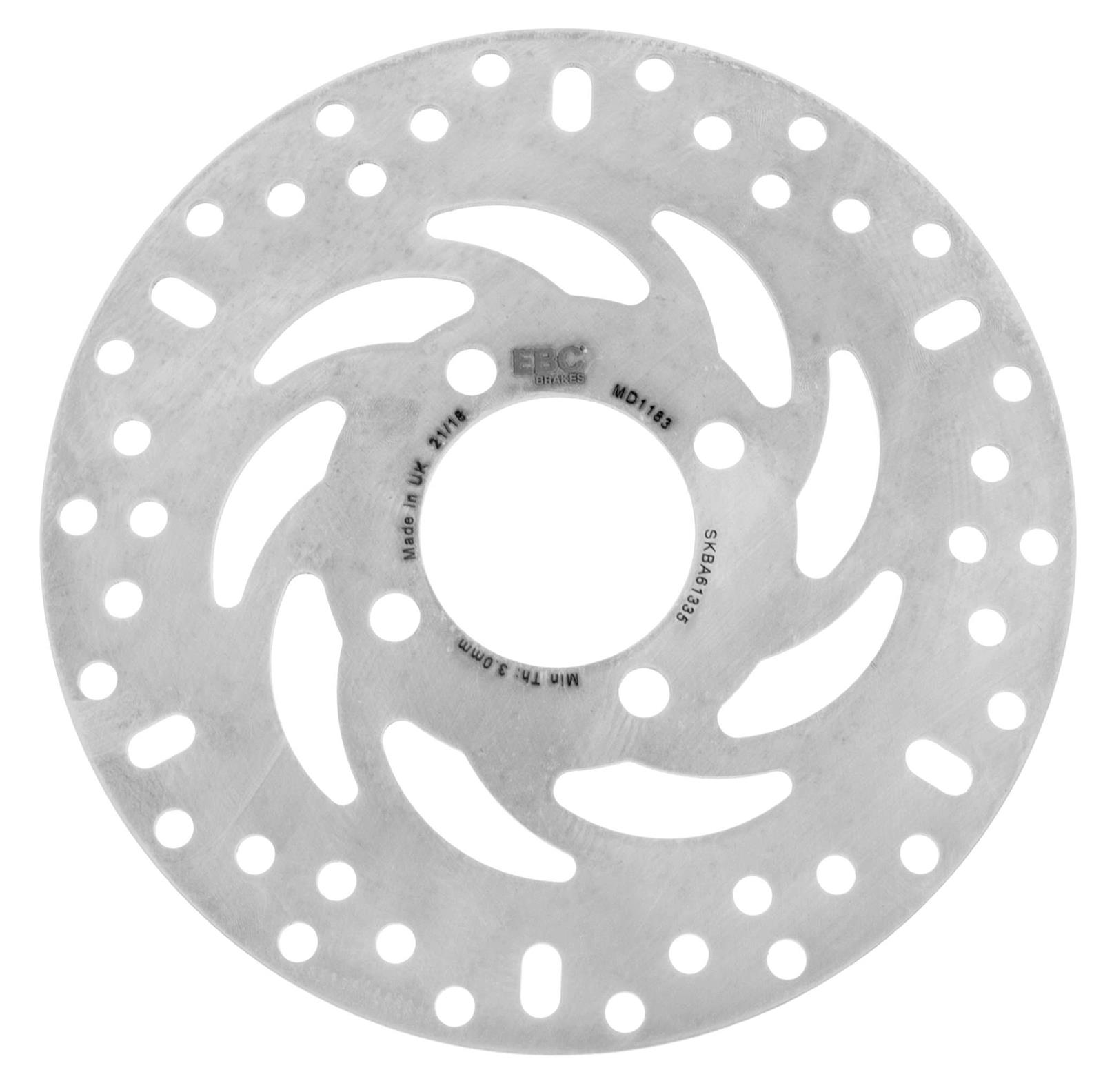 EBC Brakes Motorcycle MD1183 EBC Street Replacement Brake Rotors