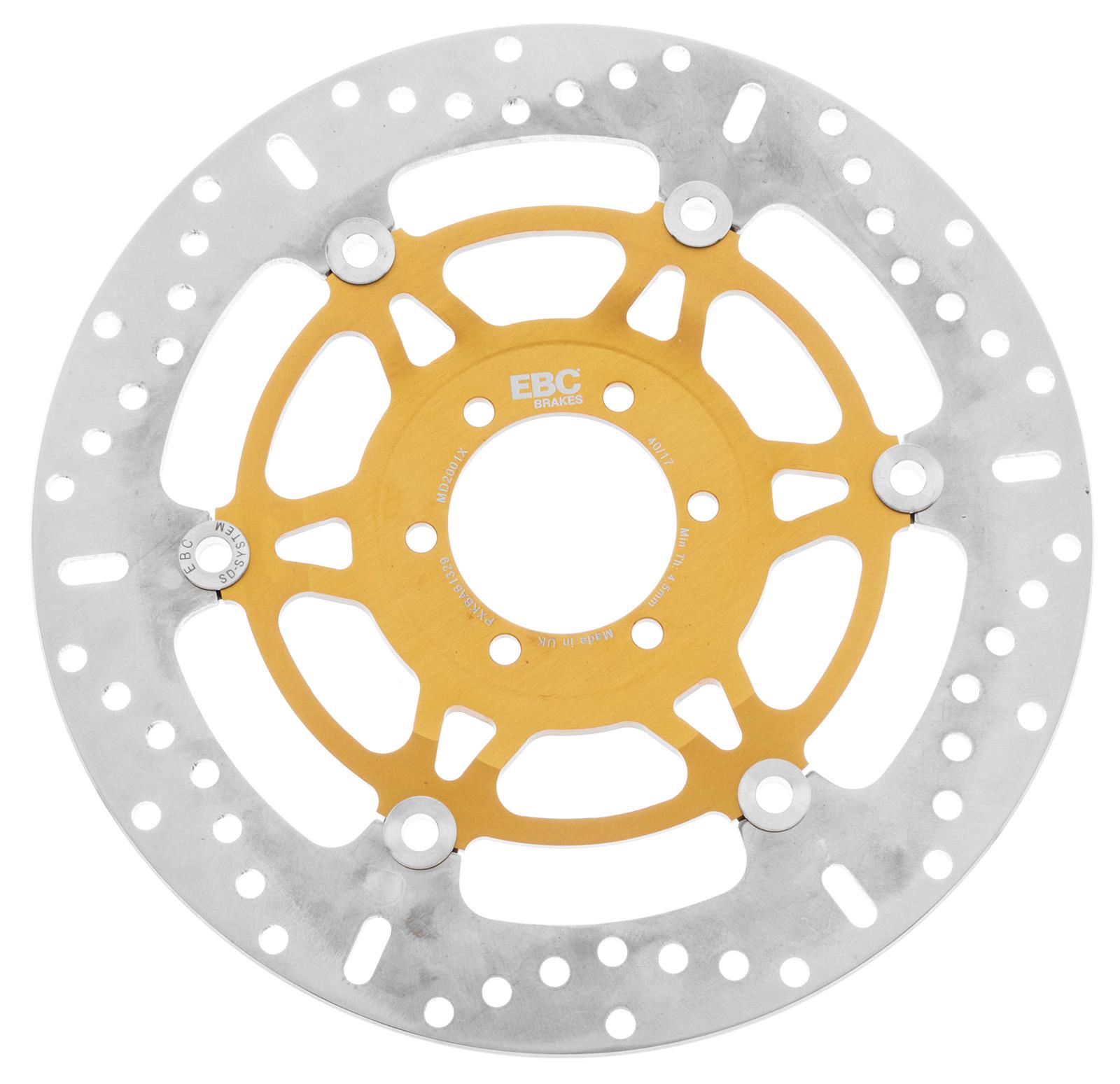 EBC Brakes Motorcycle MD2001X EBC X Series Brake Rotors Summit Racing