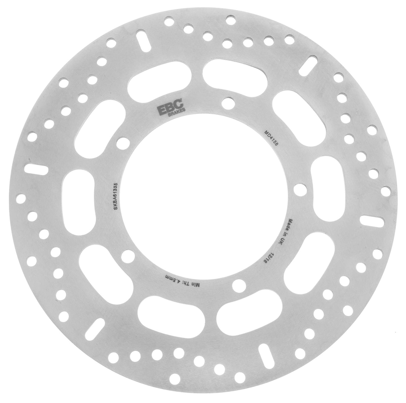 EBC Brakes Motorcycle MD4158 EBC Street Replacement Brake Rotors  