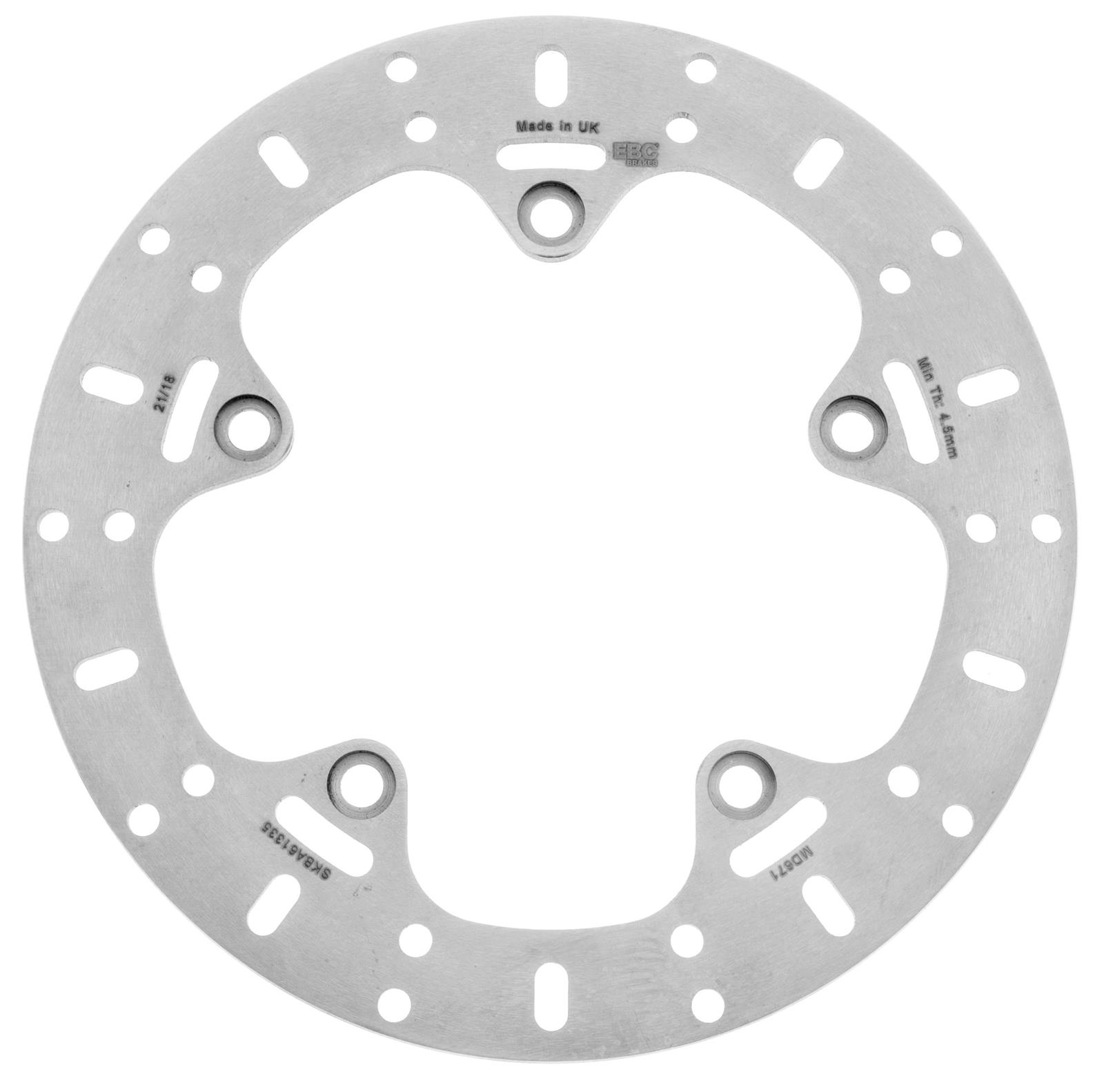 EBC Brakes Motorcycle MD671 EBC Street Replacement Brake Rotors