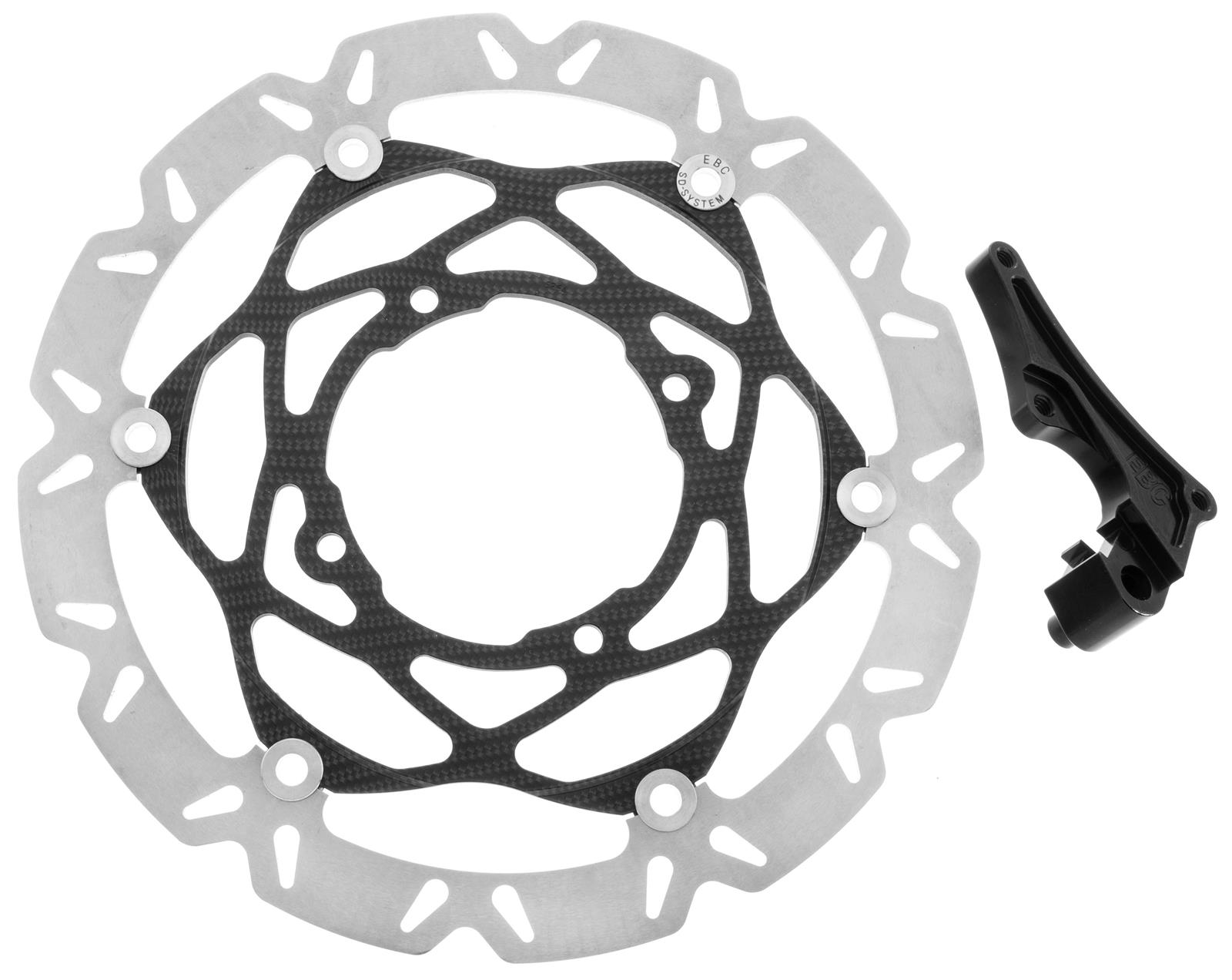 EBC Brakes Motorcycle SMX6264 EBC Oversize SuperMoto Disc Brake 