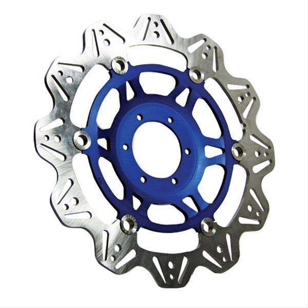 EBC Brakes Motorcycle VR841BLU EBC Vee-Rotors Front Brake Rotors ...