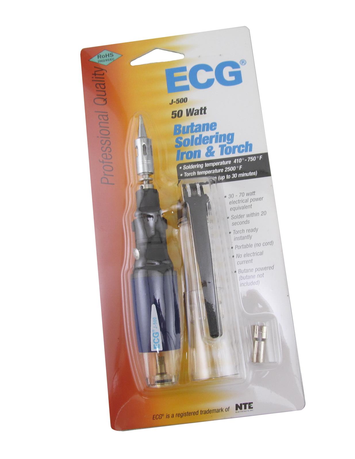 ECG Products J500 ECG Butane Soldering Irons, Kits, and Torches