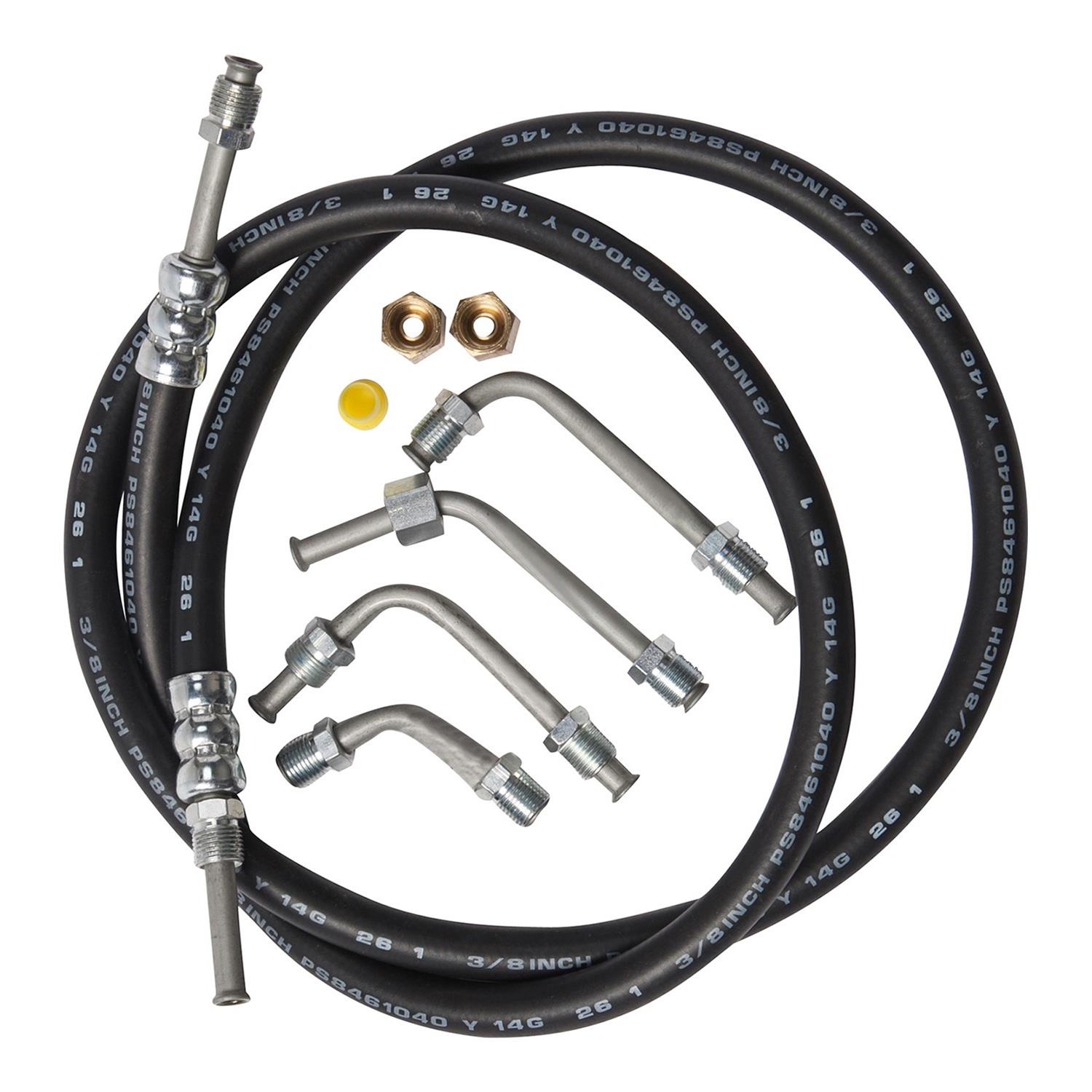 Edelmann 71305B Edelmann Power Steering Pressure Hoses Summit Racing