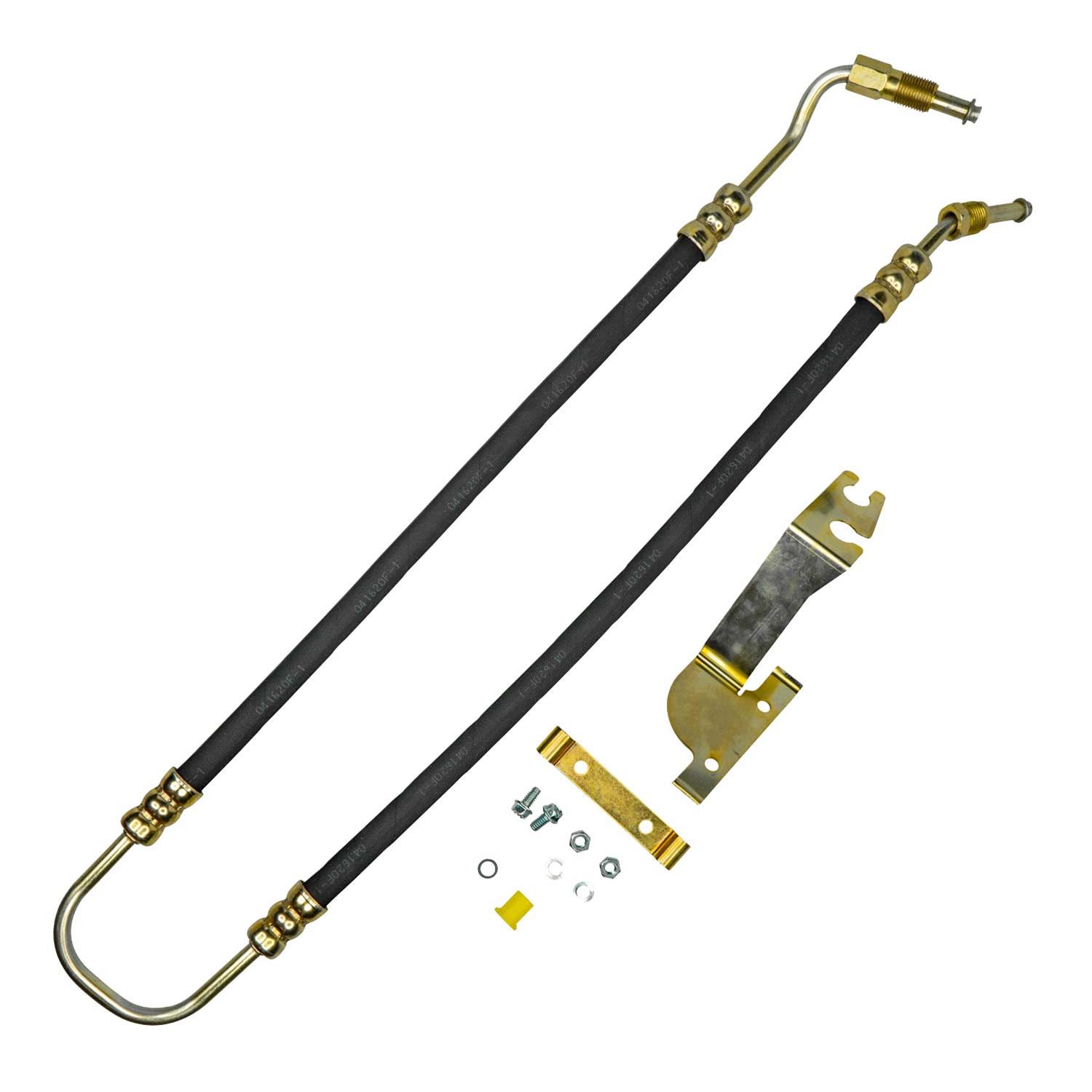 Edelmann 80477E Edelmann Elite Power Steering Hoses Summit Racing