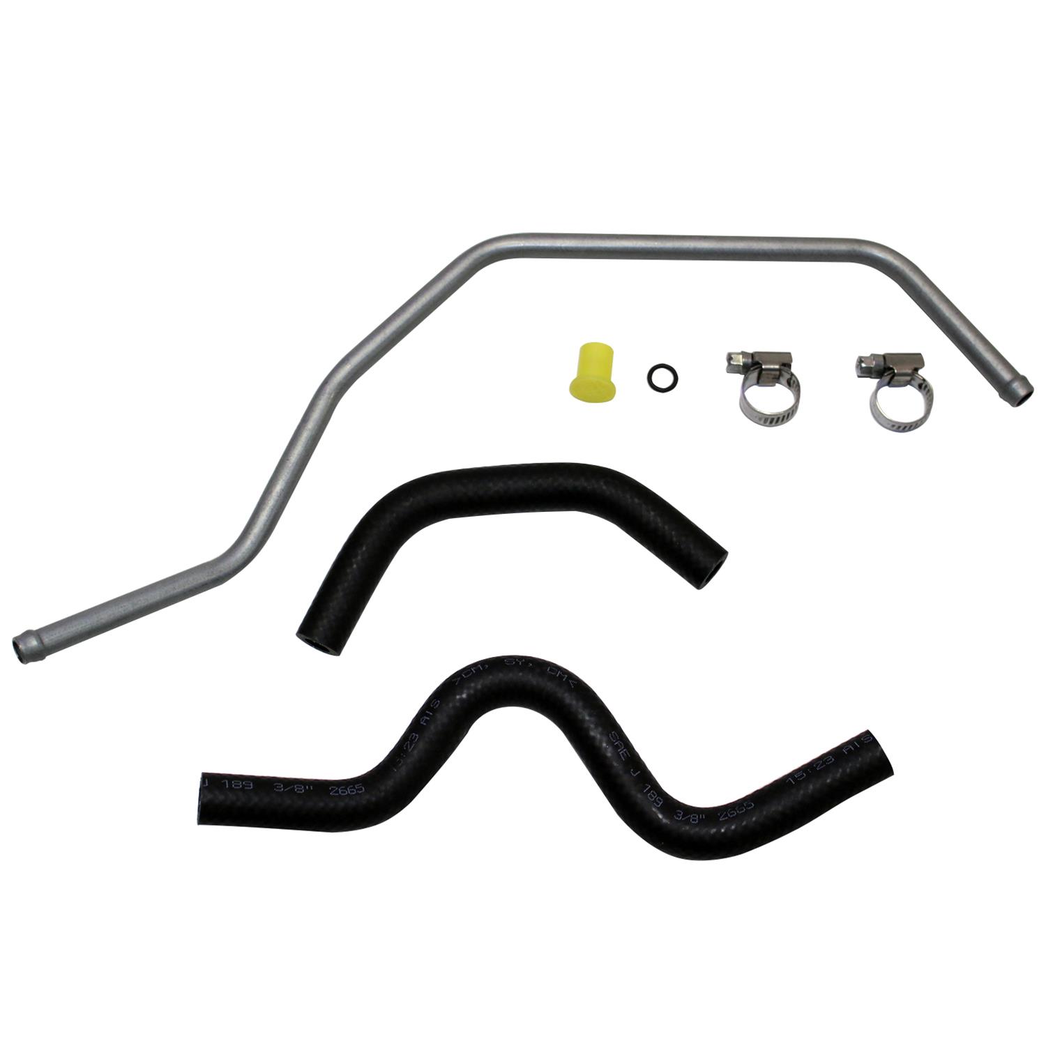 Edelmann 80906B Edelmann Power Steering Return Hoses | Summit Racing