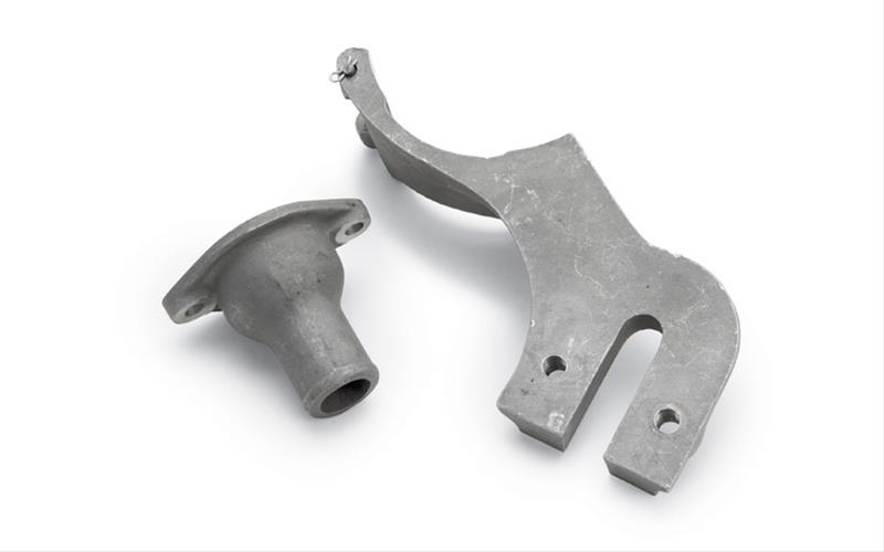 Edelbrock Generator Offset Kit Ford Flathead49-53 Satin Black