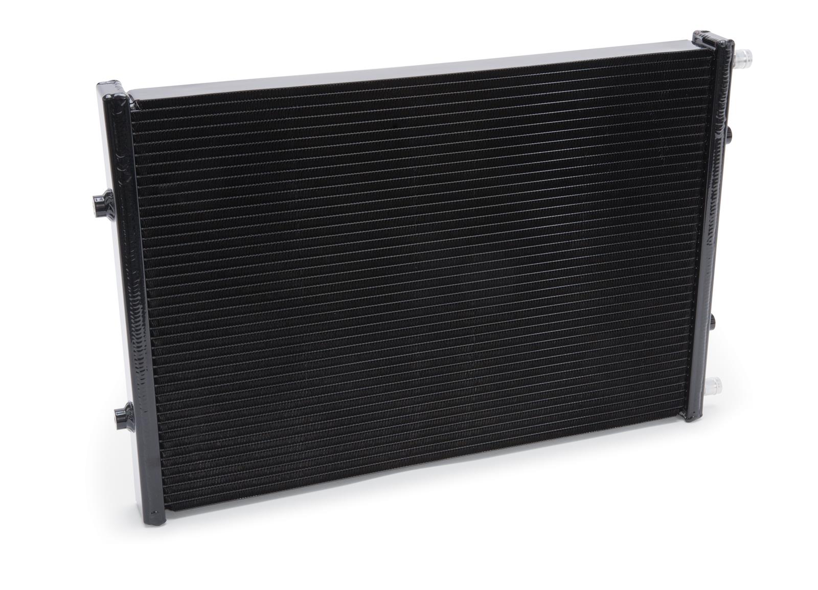 Edelbrock Heat Exchanger Dual Pass Single Row 24in x 16.5in x 2.12in - Black thumbnail 2