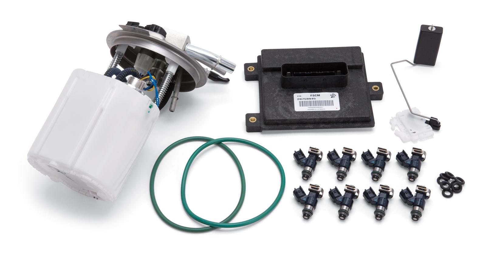 Edelbrock Supercharger Supplemental Fuel Pump Kit GM SUV 1500 2007-2009 6 0 6 2L Non-Flex Fuel
