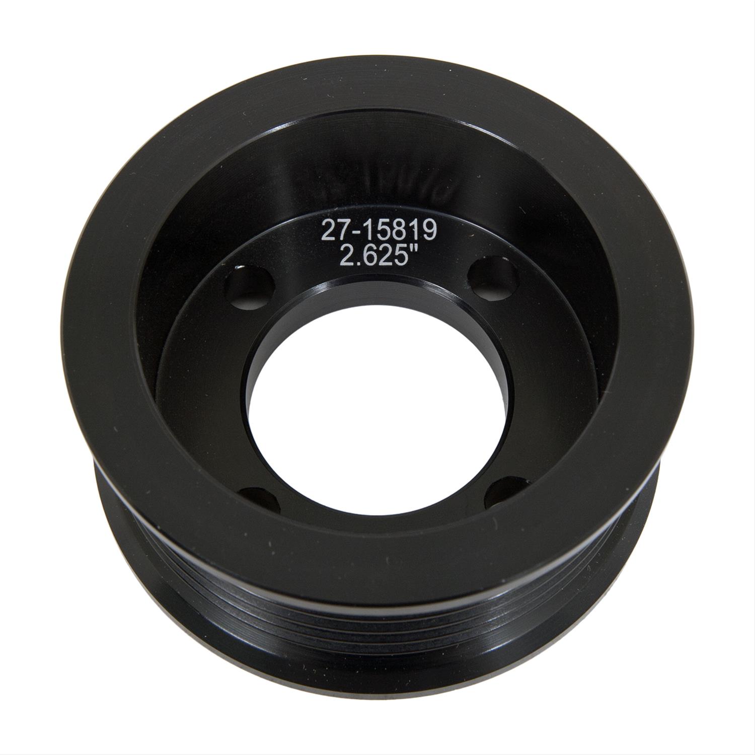 Edelbrock Pulley SC 2 625 Black