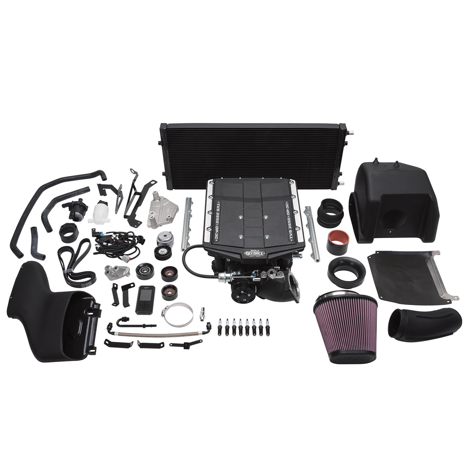 Edelbrock E-Force Supercharger Stage 1 - R2650 2018 Ford F-150 DI/PI V8 thumbnail 2