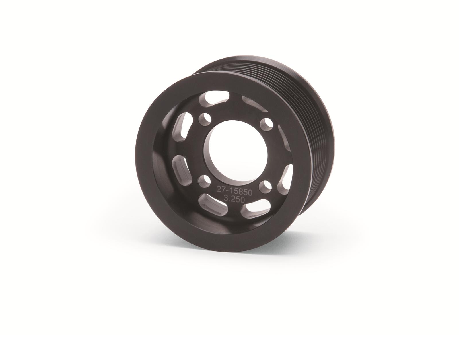 Edelbrock Pulley Supercharger Enforcer 10 Rib 3 25In Black