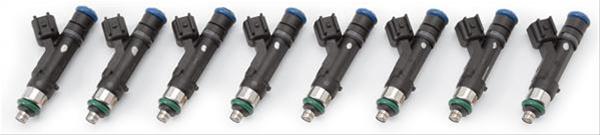 Edelbrock Fuel Injectors 50 Lb/Hr Long 60mm Uscar High Impedance Set of 8 thumbnail 2