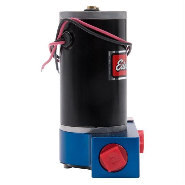 Edelbrock Fuel Pump Electric Quiet-Flo Carbureted 160GPH 1/2In In 1/2In Out 160 GPH Blue thumbnail 7
