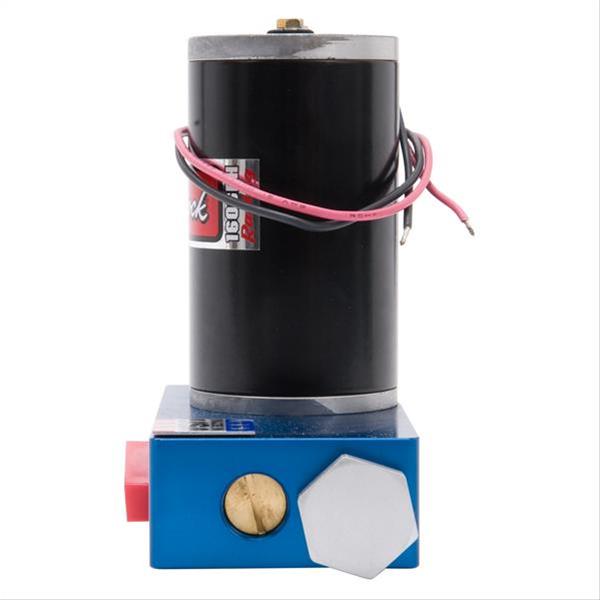 Edelbrock Fuel Pump Electric Quiet-Flo Carbureted 160GPH 1/2In In 1/2In Out 160 GPH Blue thumbnail 6