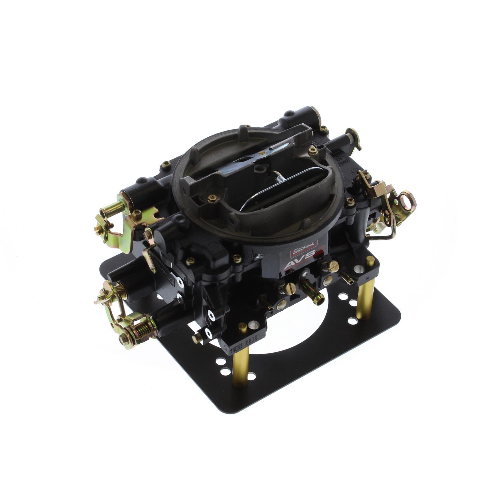 crips Edelbrock キャブレター クローム AVS2 650 CFM Carburetor