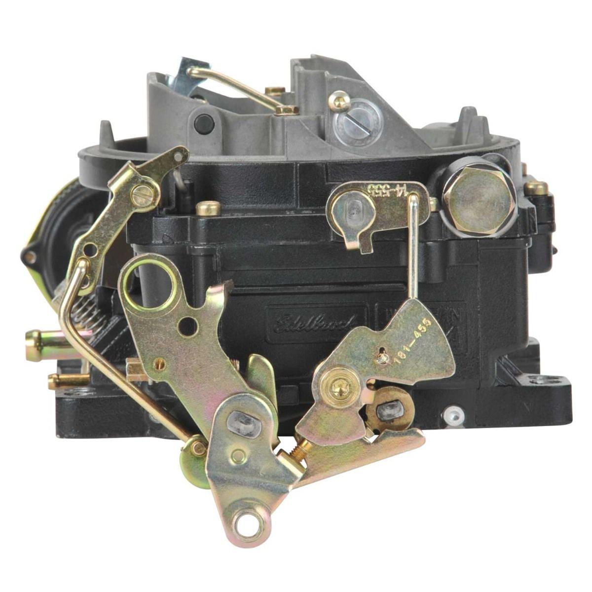 Edelbrock Carburetor Thunder AVS2 Series 650 CFM Electric Choke Black Powder Coated (Non-EGR) thumbnail 2