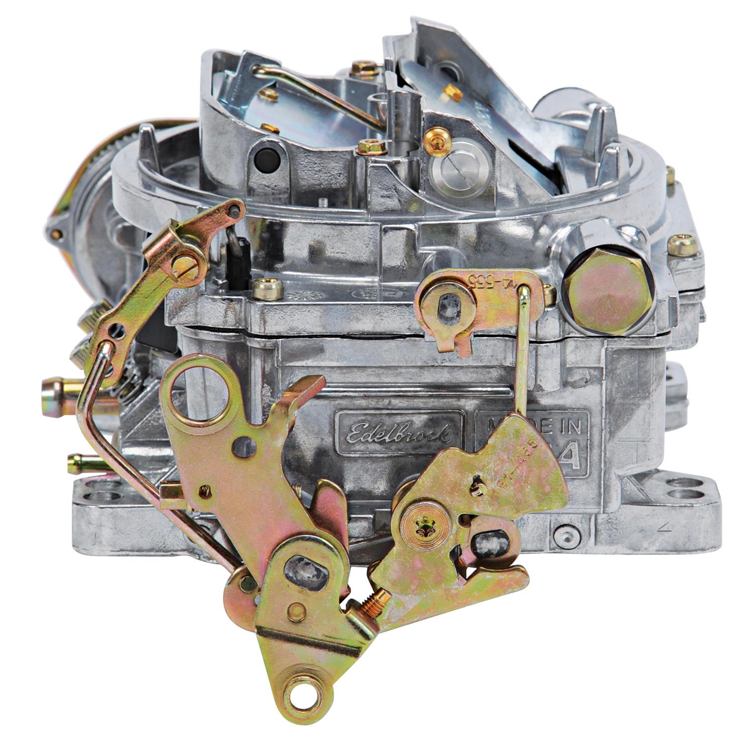 Edelbrock Carburetor AVS2 Series 4-Barrel 650 CFM Off-Road Electric Choke Satin Finish (Non-EGR) thumbnail 2
