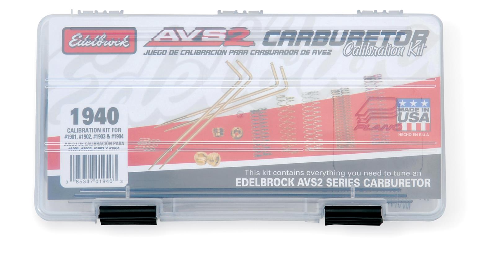 Edelbrock 1940 Edelbrock AVS2 Series Carburetor Calibration Kits