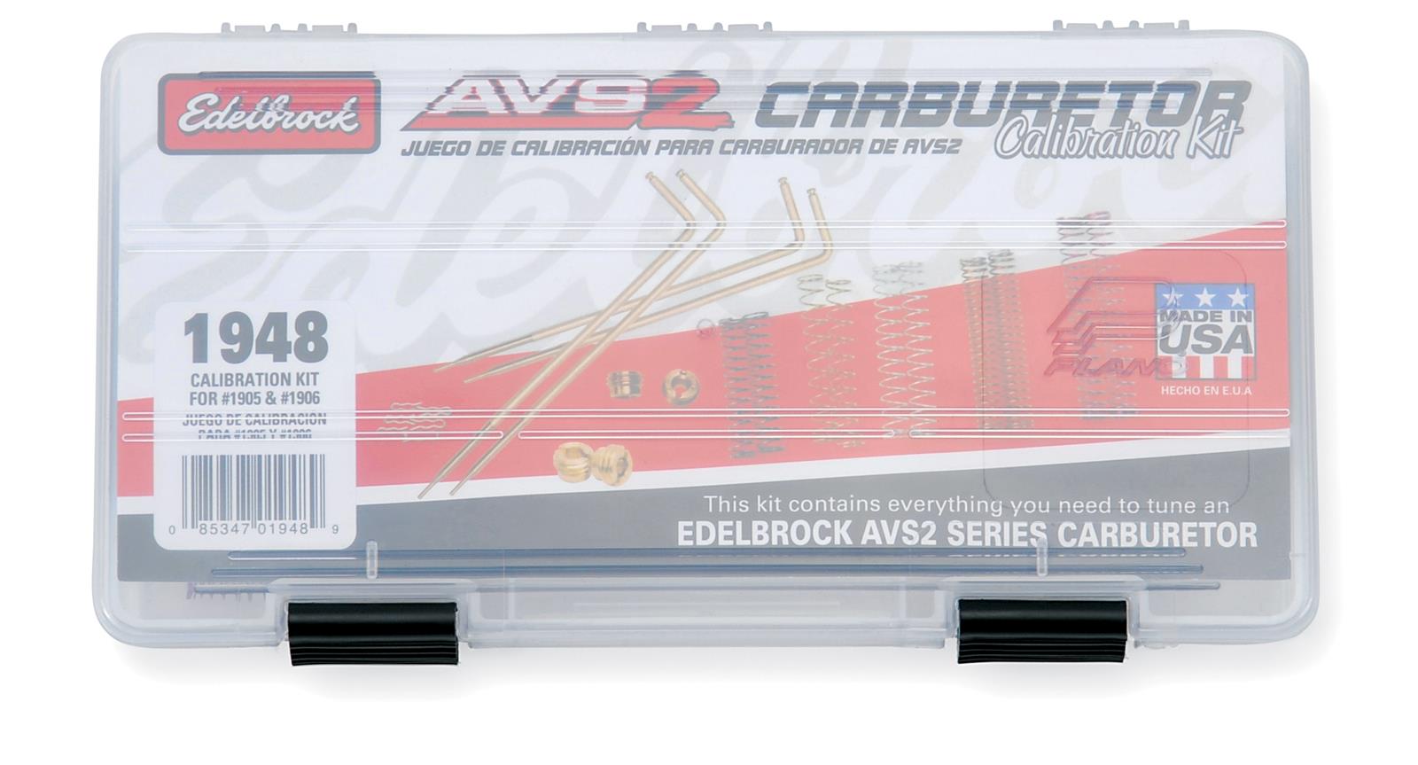 Edelbrock Calibration Kit for 1905 / 1906 thumbnail 2