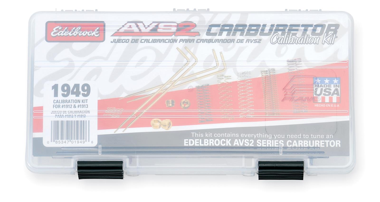 Edelbrock Calibration Kit for 1912 / 1913 thumbnail 2