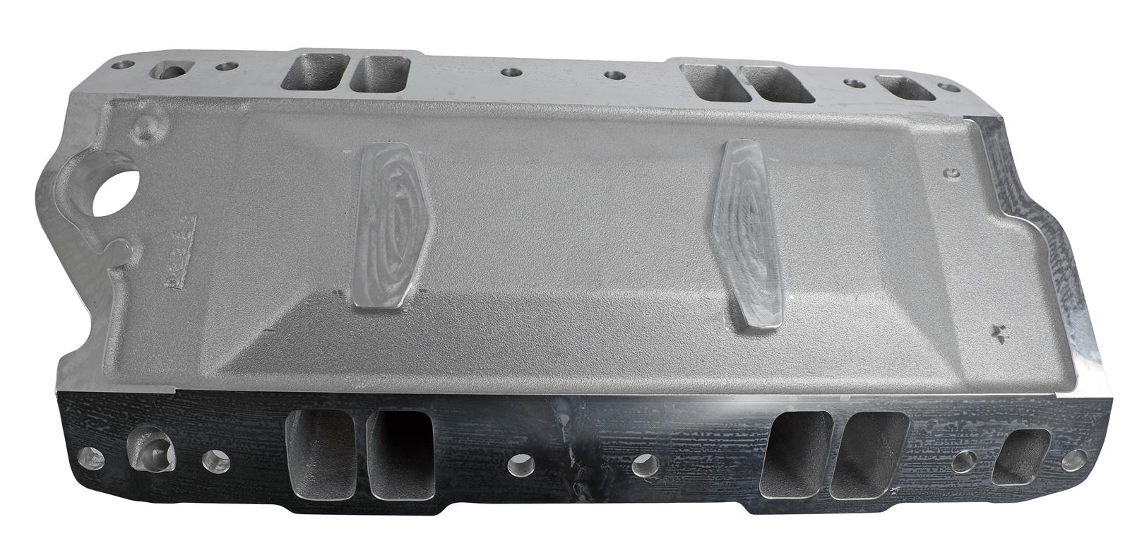Edelbrock Manifold and Carb Kit Performer RPM Air-Gap SBC 1957-1986 Natural Finish thumbnail 3