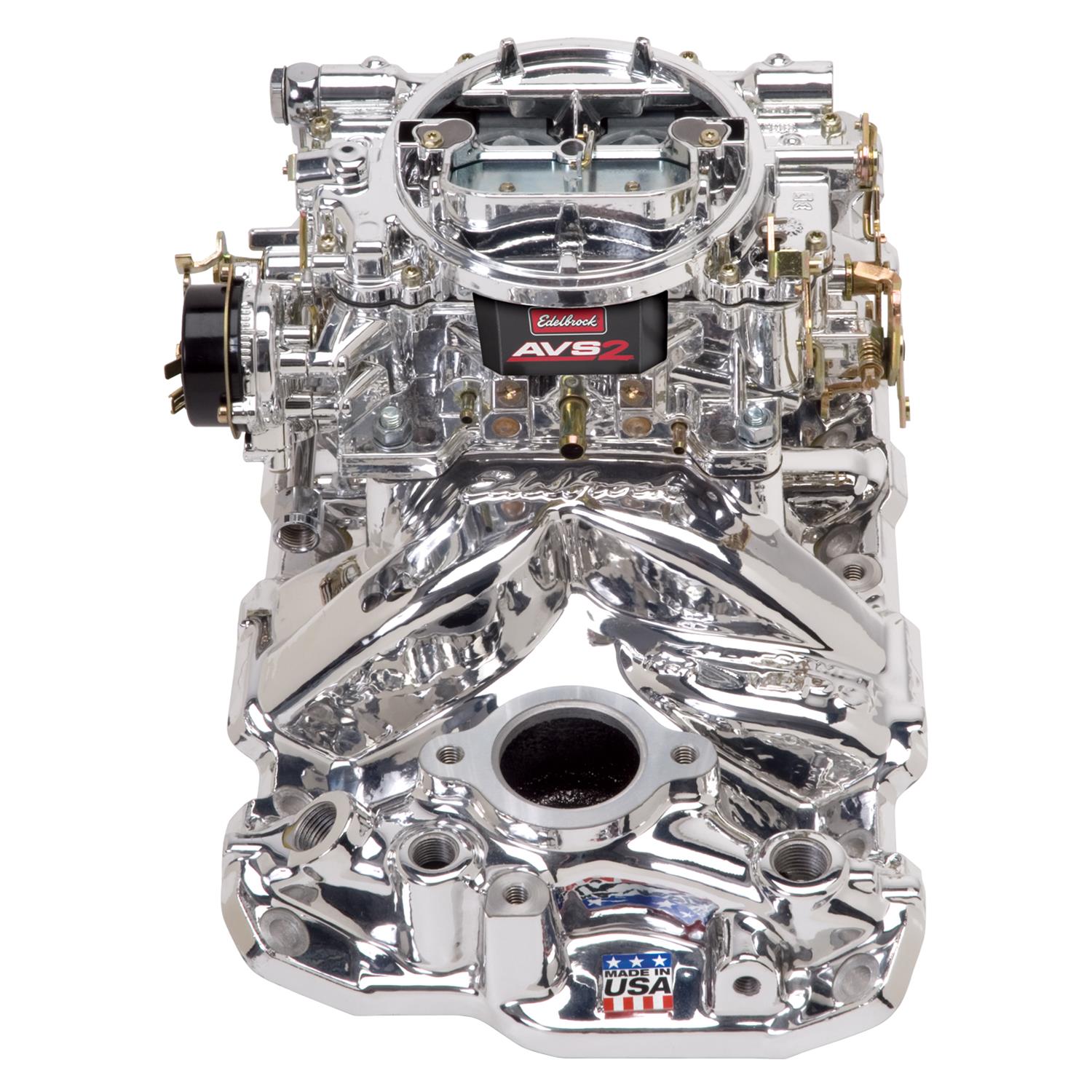 Edelbrock 20214 Edelbrock Performer EPS Intake Manifold and Carburetor