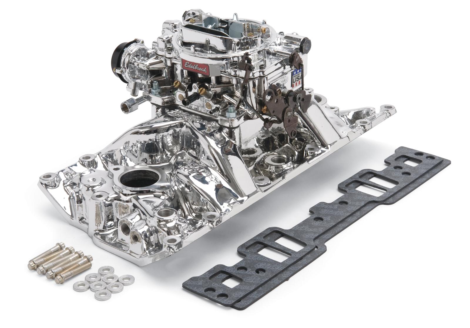 Edelbrock 20284 Edelbrock Performer RPM Vortec Intake Manifold and ...