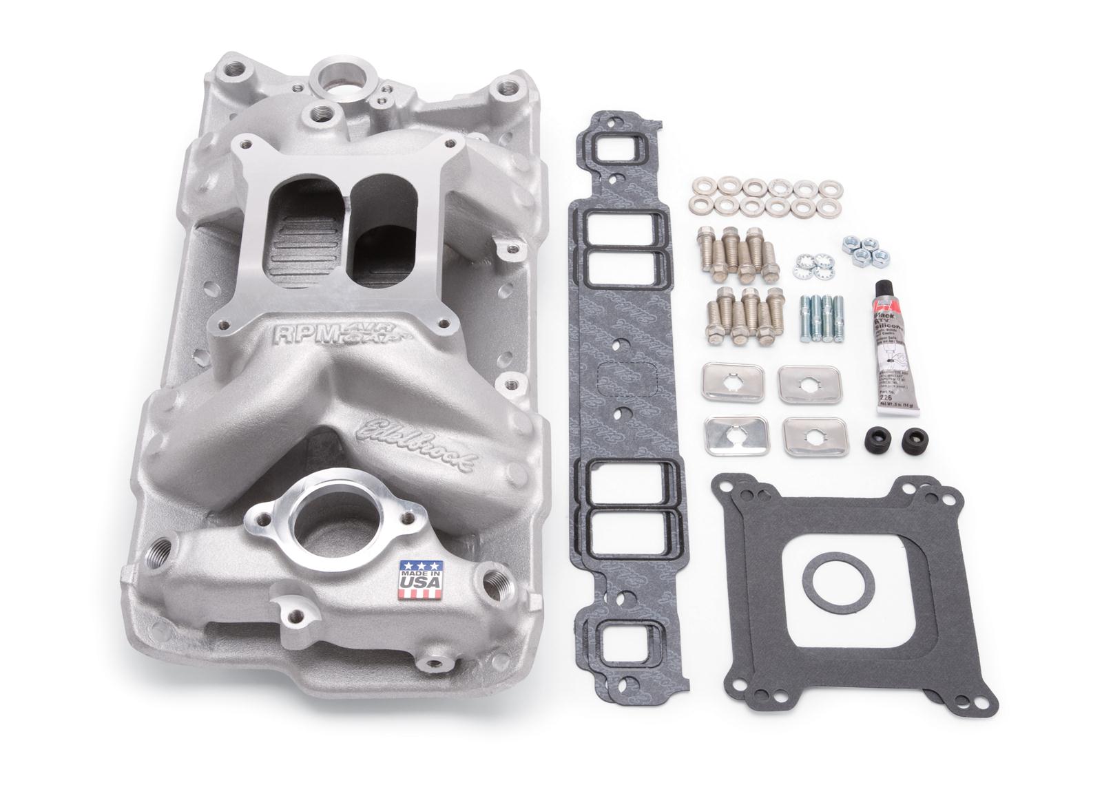 CHEVROLET Edelbrock 2042 Edelbrock Intake Manifold Combos Summit Racing