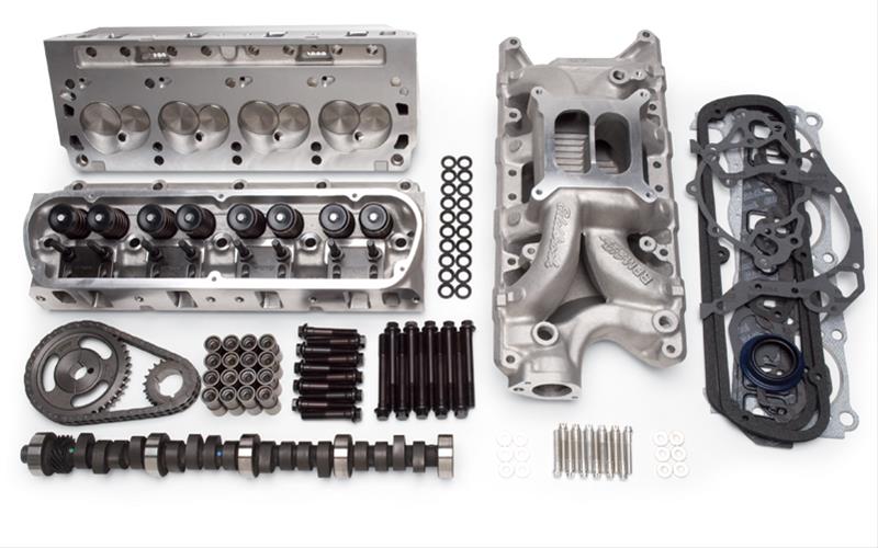 Ford Return Side EFI x 6AN Fitting With Blue Finish - Edelbrock, LLC.