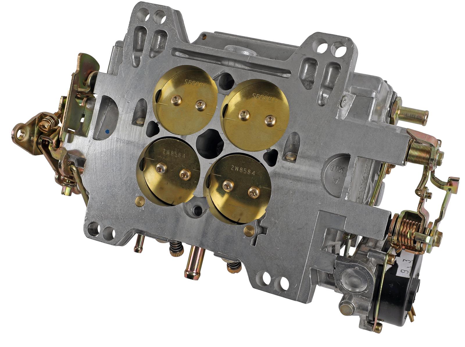 Edelbrock Manifold And Carb Kit Performer Big Block Chevrolet Oval Port Natural Finish thumbnail 4