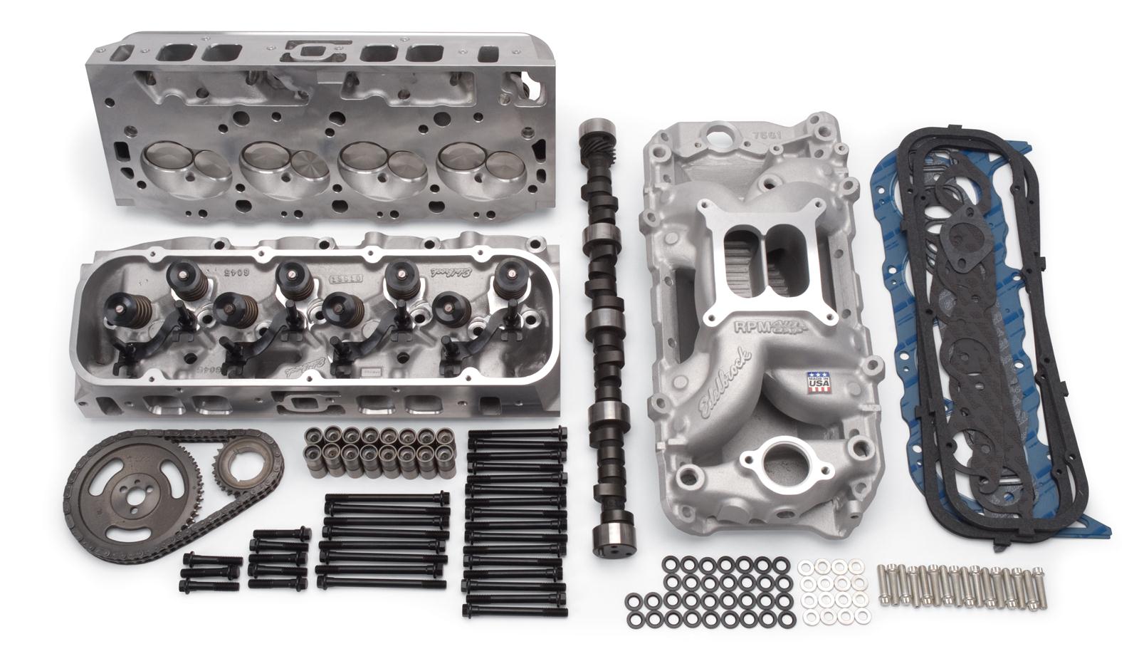 Edelbrock 2095 Edelbrock Total Power Package 540 HP Big Block Chevy Top