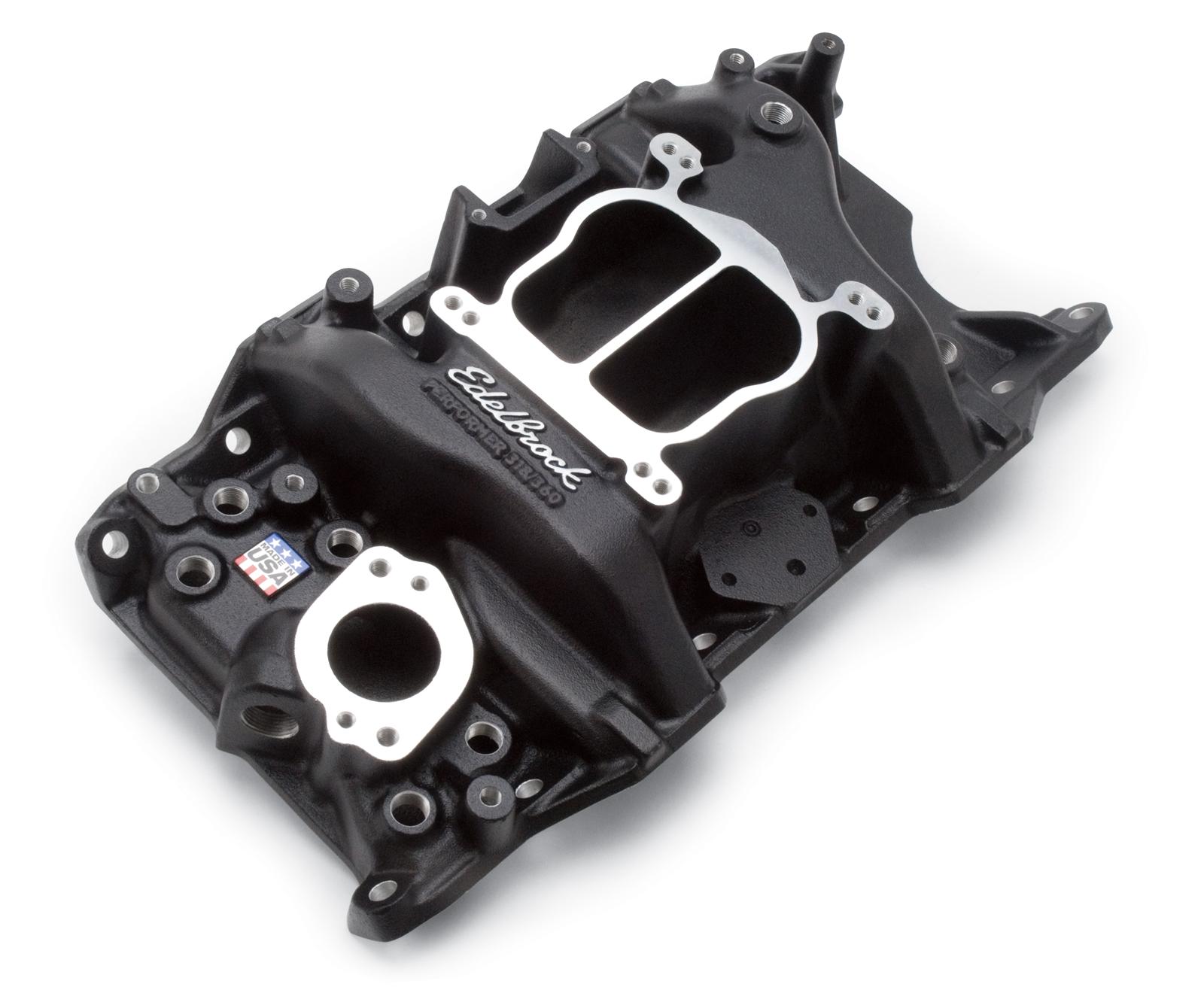 Edelbrock Performer 318 w/ O EGR Black