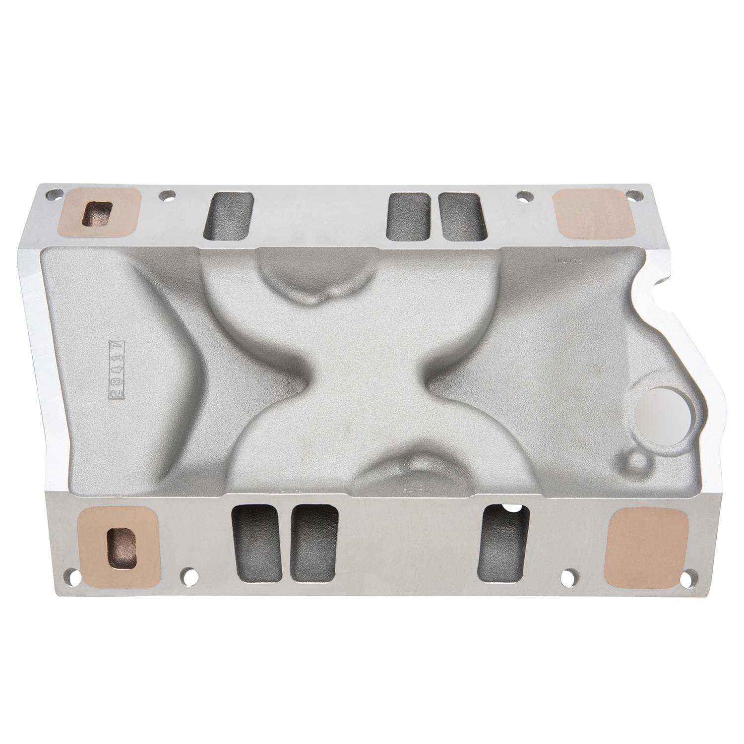 Edelbrock 96-17 Chevy 4.3 V6 Vortec Marine Engine Performer Series Intake Manifold w/8 Bolts thumbnail 2