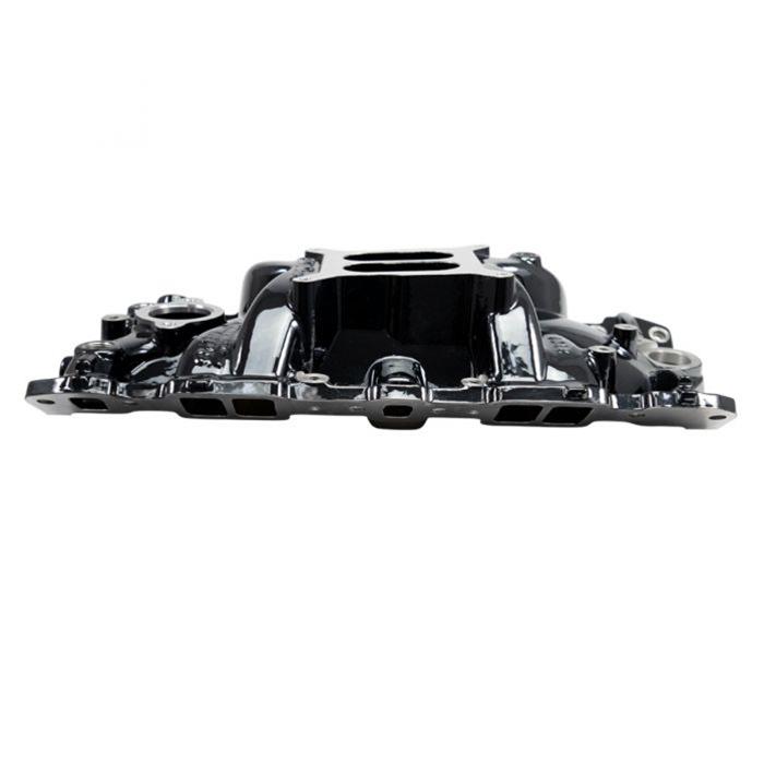 Edelbrock Performer EPS Intake Manifolds 2701-BP Manifold, EPS, Dual Plane, Aluminum, Black Plasma Coated, Square Bore, Chevy, Small Block, Each thumbnail 6