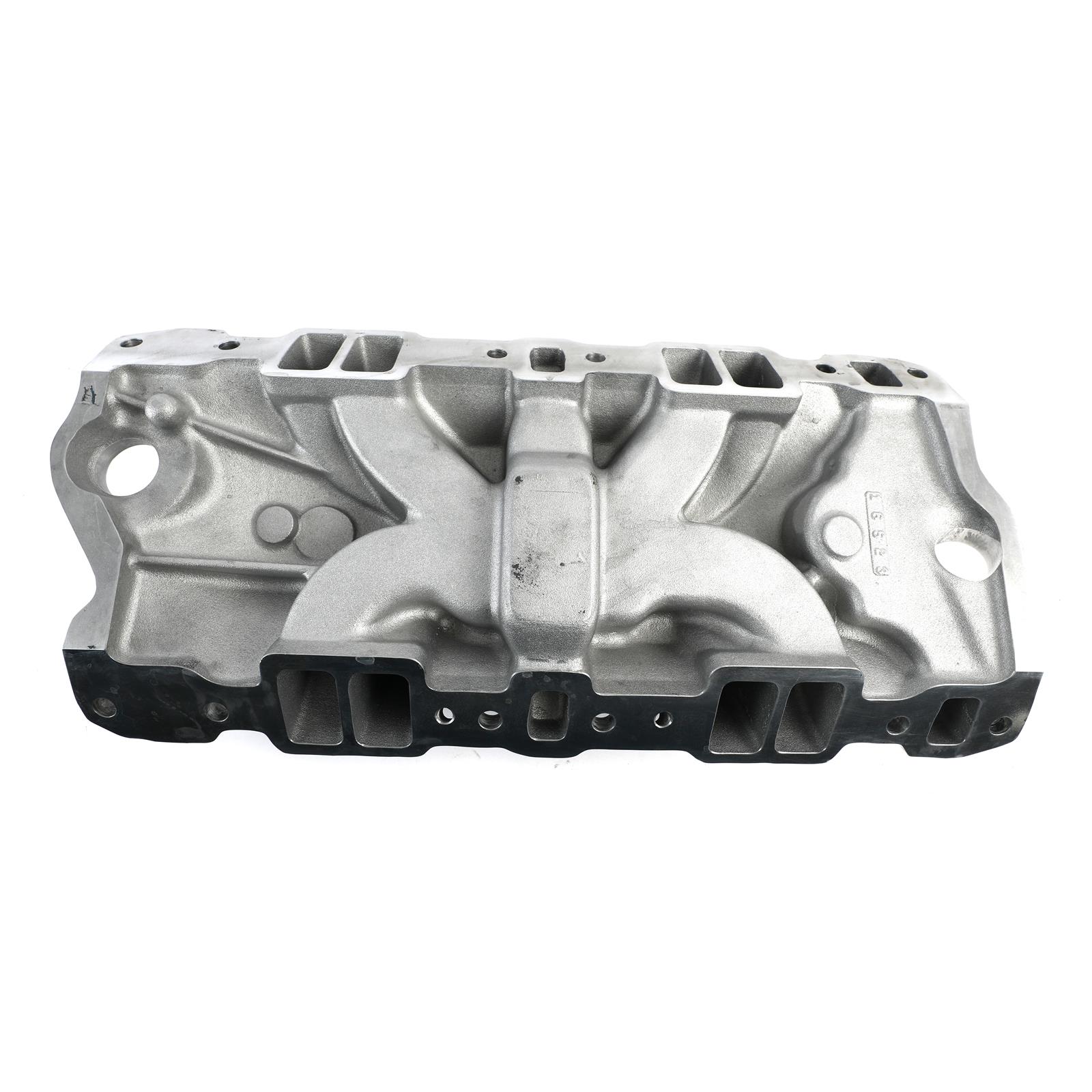 Edelbrock Performer EPS Intake Manifolds 27031 Manifold, EPS, Dual Plane, Aluminum, Polished, Square Bore, Chevy Small Block, Each