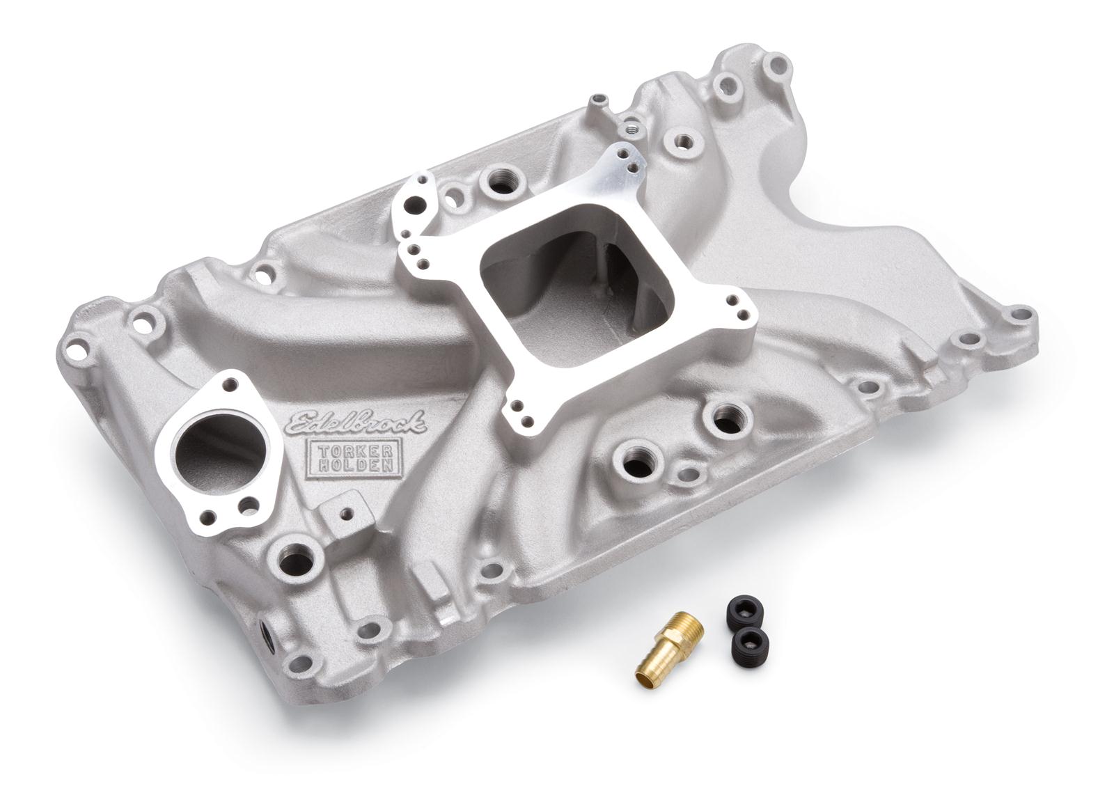 Edelbrock Manifold Torker Holden 308 CI V8 Satin