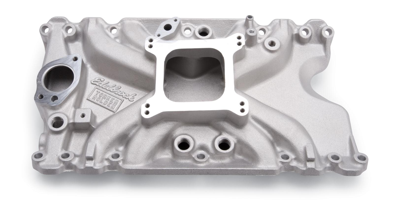 Edelbrock Manifold Torker Holden 308 CI V8 Satin thumbnail 2